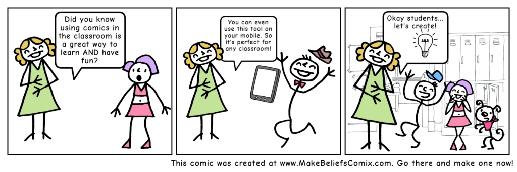 Example of a comic